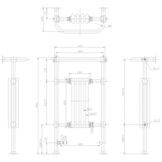 Burlington Bloomsbury Radiator